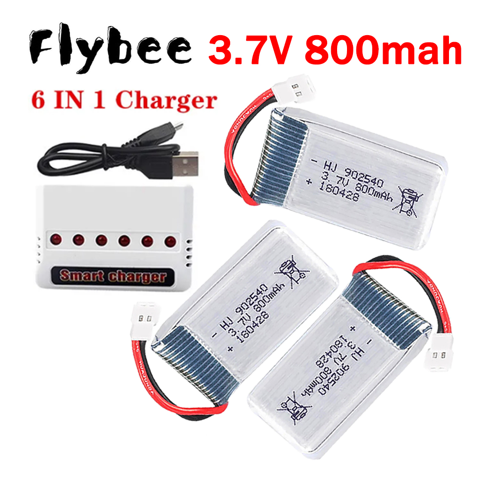 Lipo Battery Charger - MEW 800mAh 3.7V Lipo Pil +