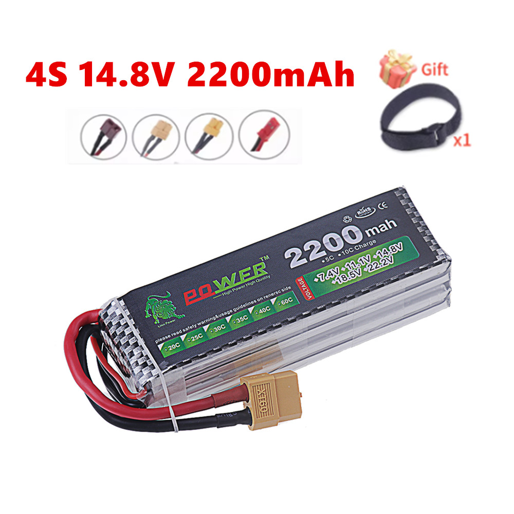 Drone Rc Truck - 4S 2200mAh 60C 14.8V LiPo Pil