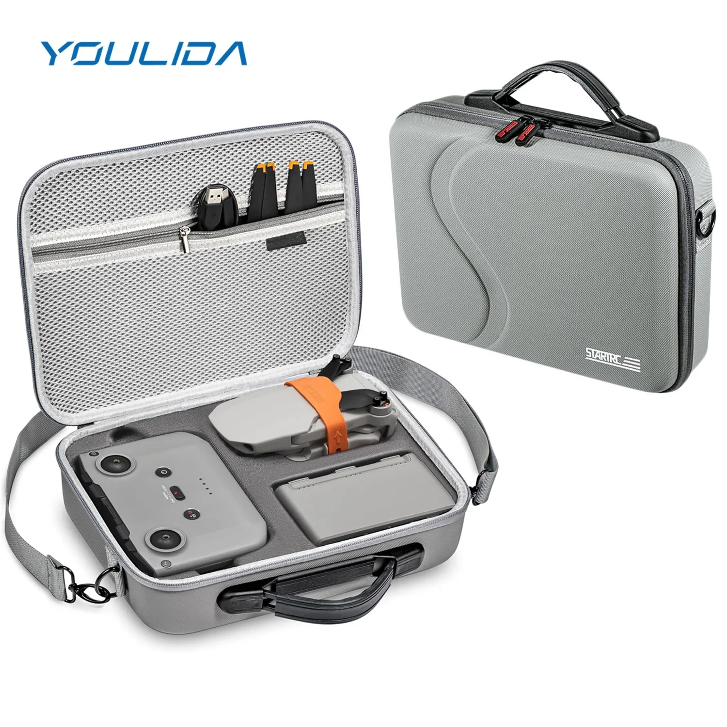 Drone Carrying Bag - Mini 2 omuzdan askili çanta PU