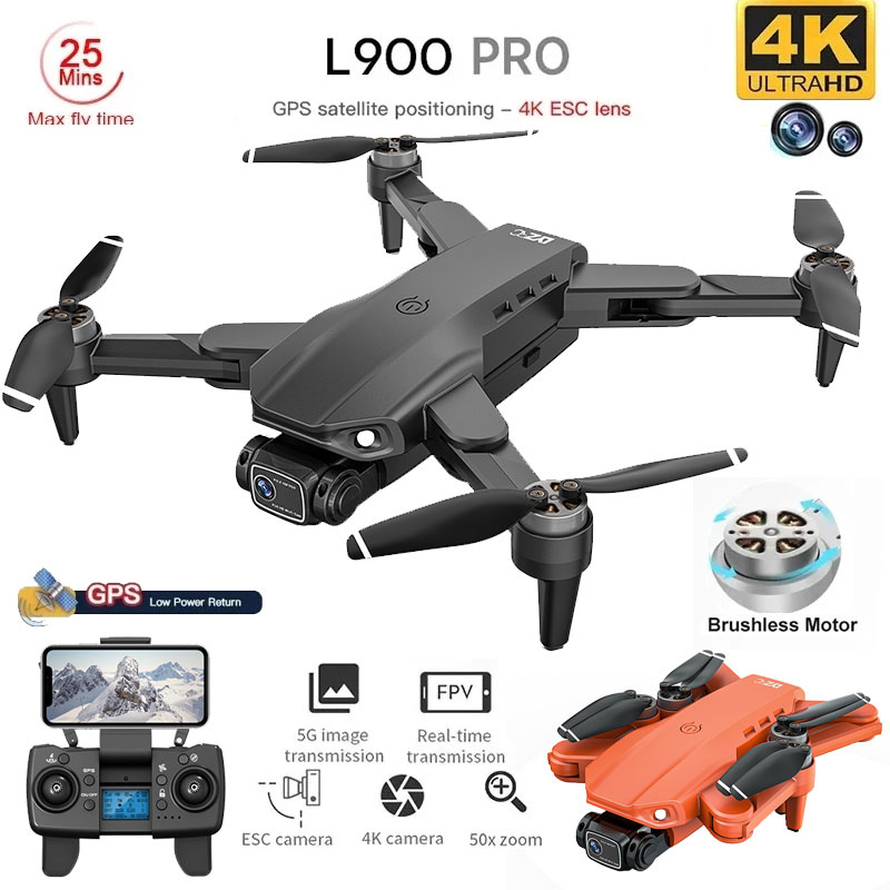 Drone Rc Harness - L900 Pro GPS Drone 4K profesyonel