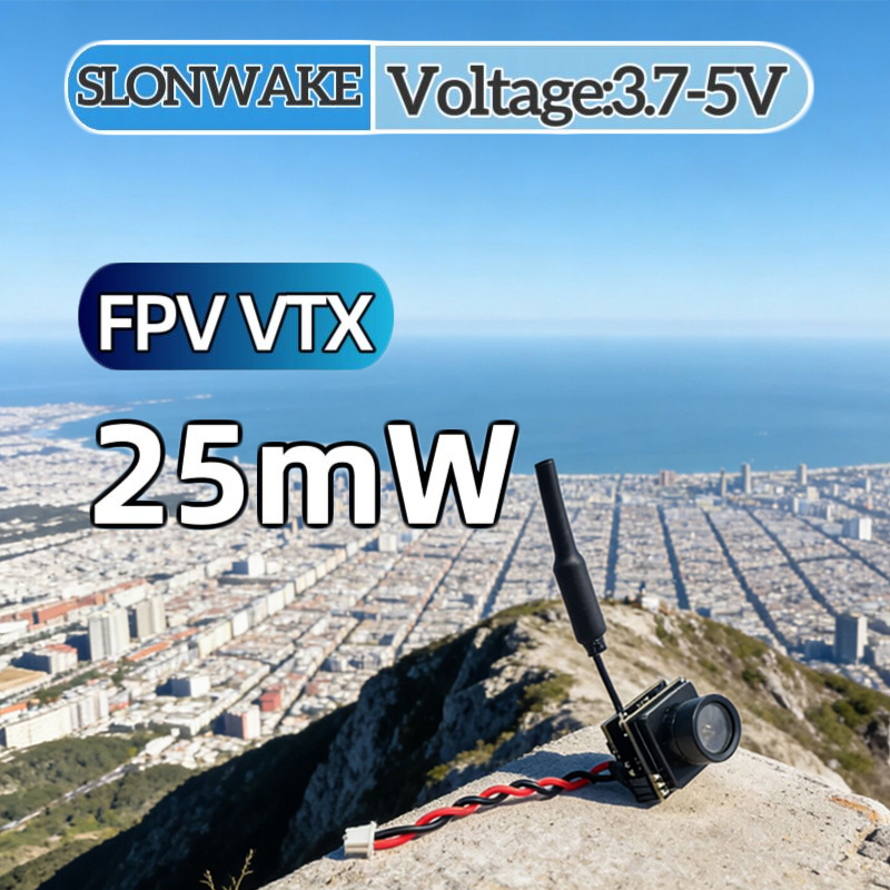 Drone Rc1 - SLONWAKE FPV 25mW güç simülasyonu VTX