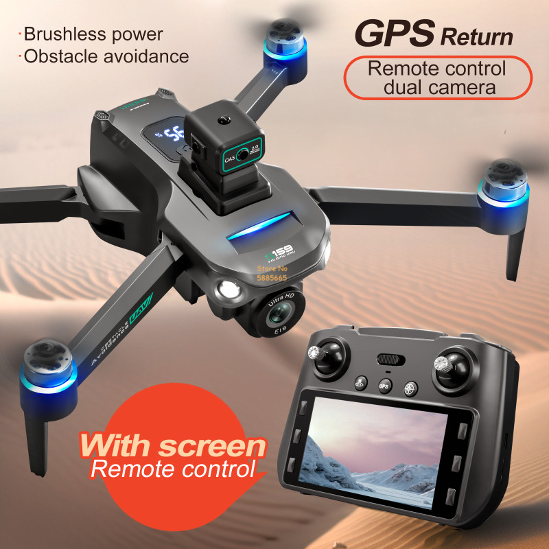 Drone Rc Harness - 8K Çift Kamera 5G WIFI FPV
