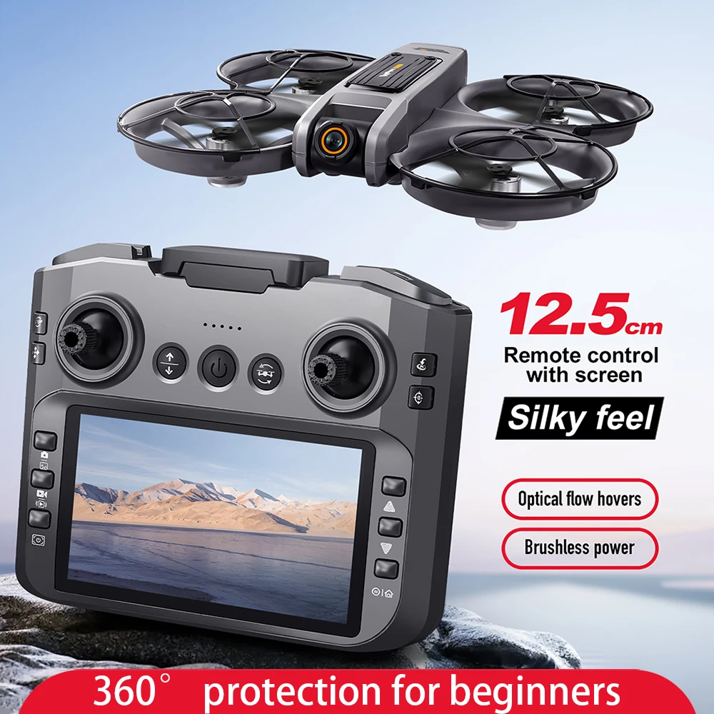 Drone Rc S156 - 2025 Yeni S156 Ekranlı Drone Fırçasız