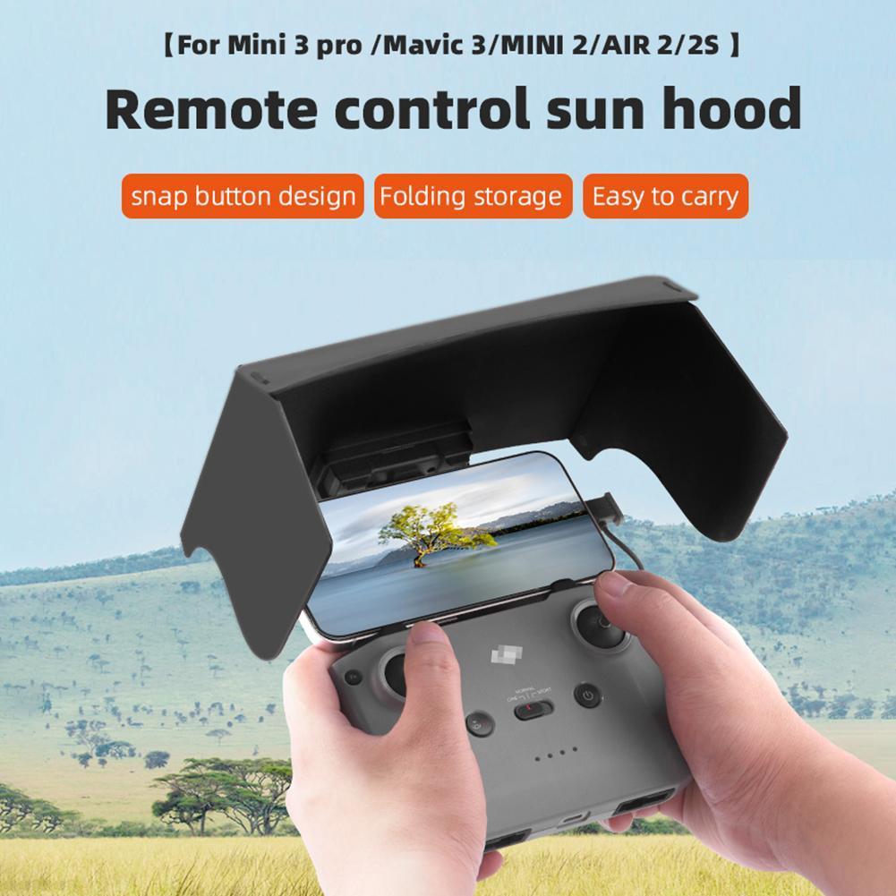 Drone Dji Rc Mini 3 Pro - Uzaktan Kumanda Güneşliği Drone Aksesuarları Parlama