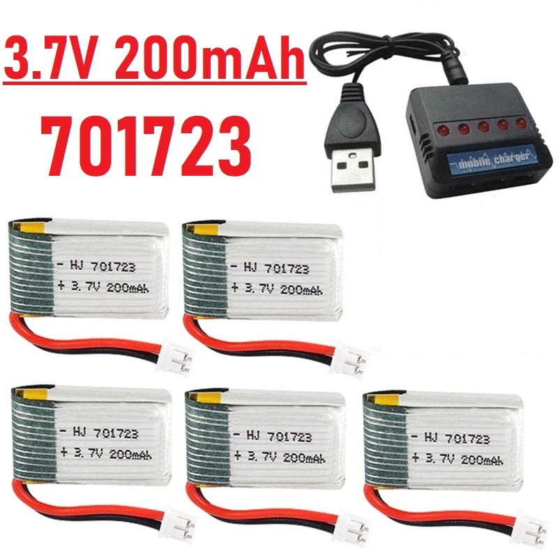 Lipo Battery Charger - Yükseltme 3.7V 200mAh pil şarj cihazı