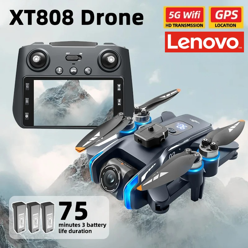 Drone Gps Rc Tt36 - Lenovo XT808 Pro MAX Drone 4K