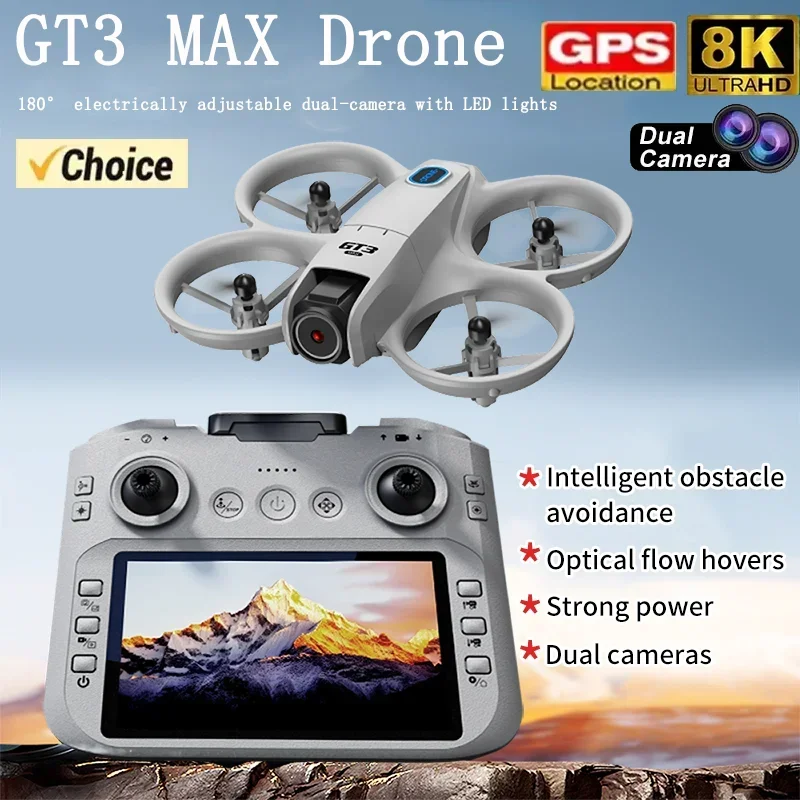 Drone Rc S156 - 2026 YENİ GT3 Mini LED'li Katlanabilir