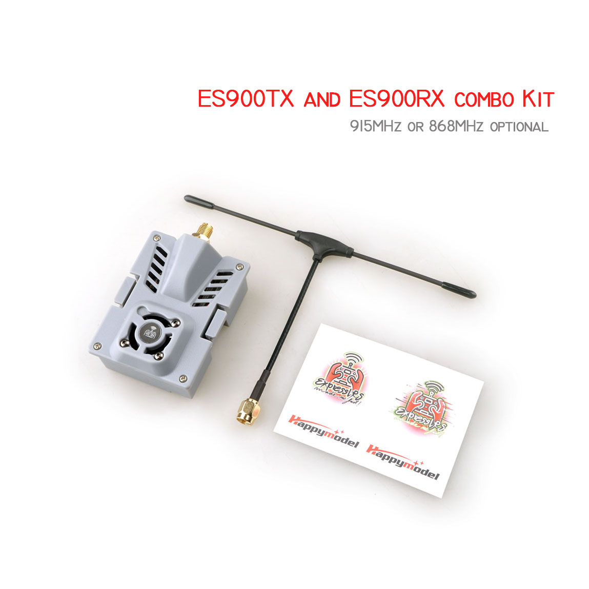 Drone Rc Racing - Happymodel RC ELRS Mikro ES900RX（Alıcı）ES900TX（Modül）Combo Kit