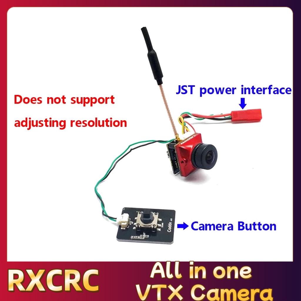 RXCRC 5.8G Modül vericisi 400m - Caddx Fpv Camera incelemesi ve fiyatı