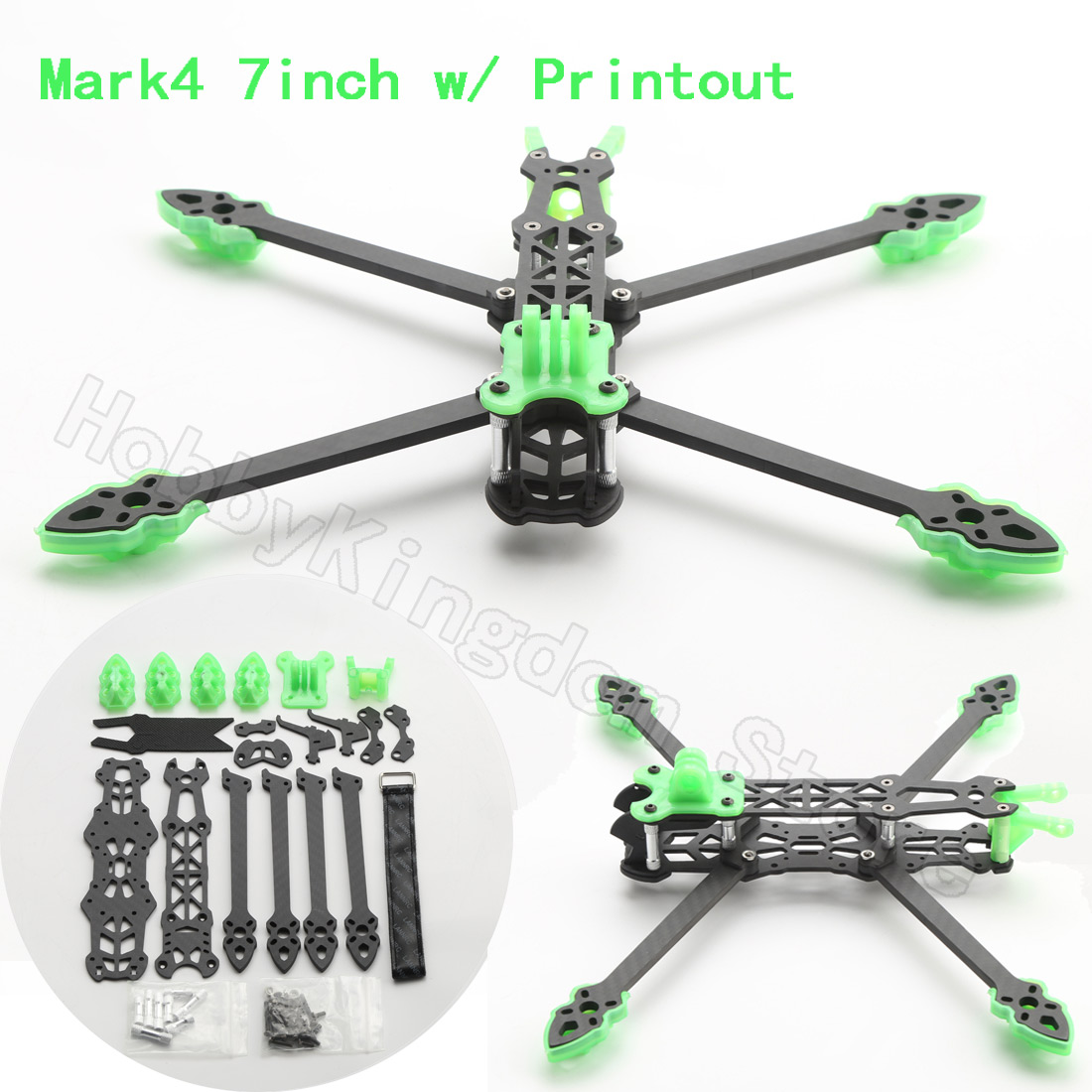 Mark4 7 inç FPV Drone çerçeve  - Carbon Fiber Drone Arm incelemesi ve fiyatı