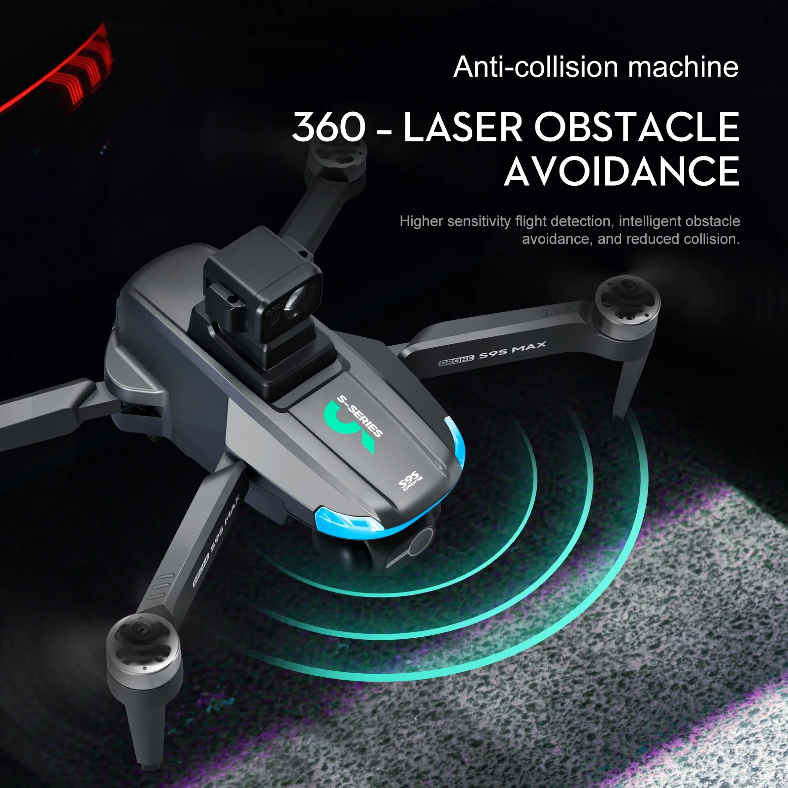 YENI S9S MAX MINI Drone 4K 2 E - Drone Rc Harness incelemesi ve fiyatı