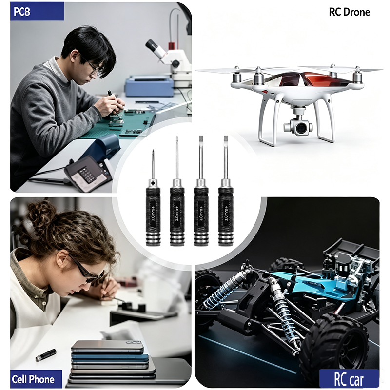 4 adet 3/4/5/6mm düz kafalı ve - Drone Rc Truck incelemesi ve fiyatı