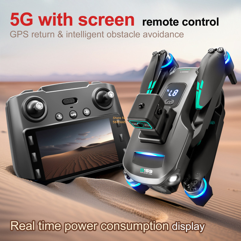 8K Çift Kamera 5G WIFI FPV Uza - Drone Rc Harness incelemesi ve fiyatı