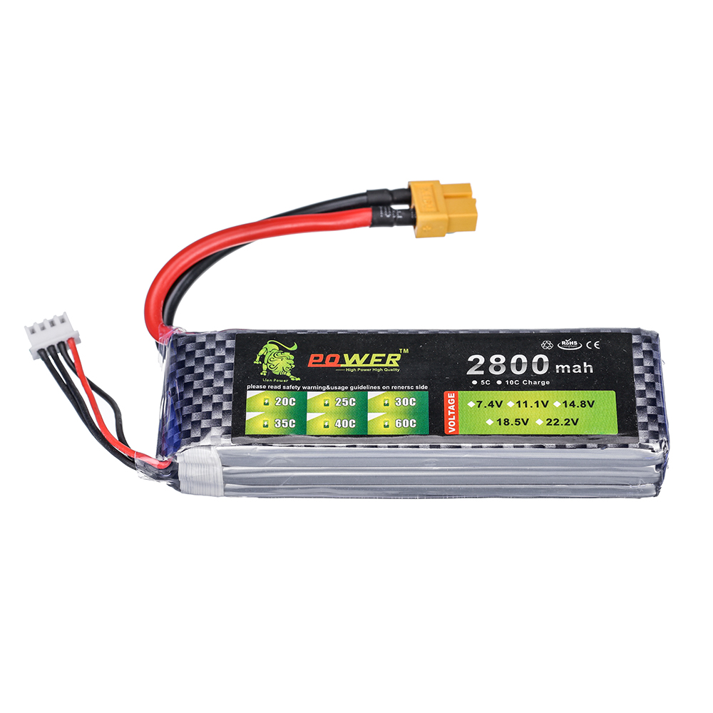 3S Lipo Pil 11.1V 2800mAh 45C  - Drone Rc Truck incelemesi ve fiyatı