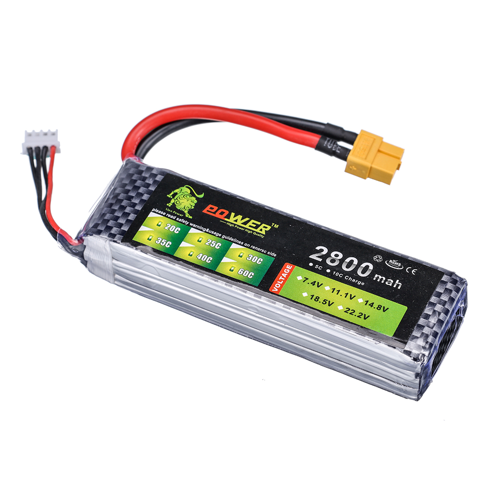 3S Lipo Pil 11.1V 2800mAh 45C  - Drone Rc Truck incelemesi ve fiyatı