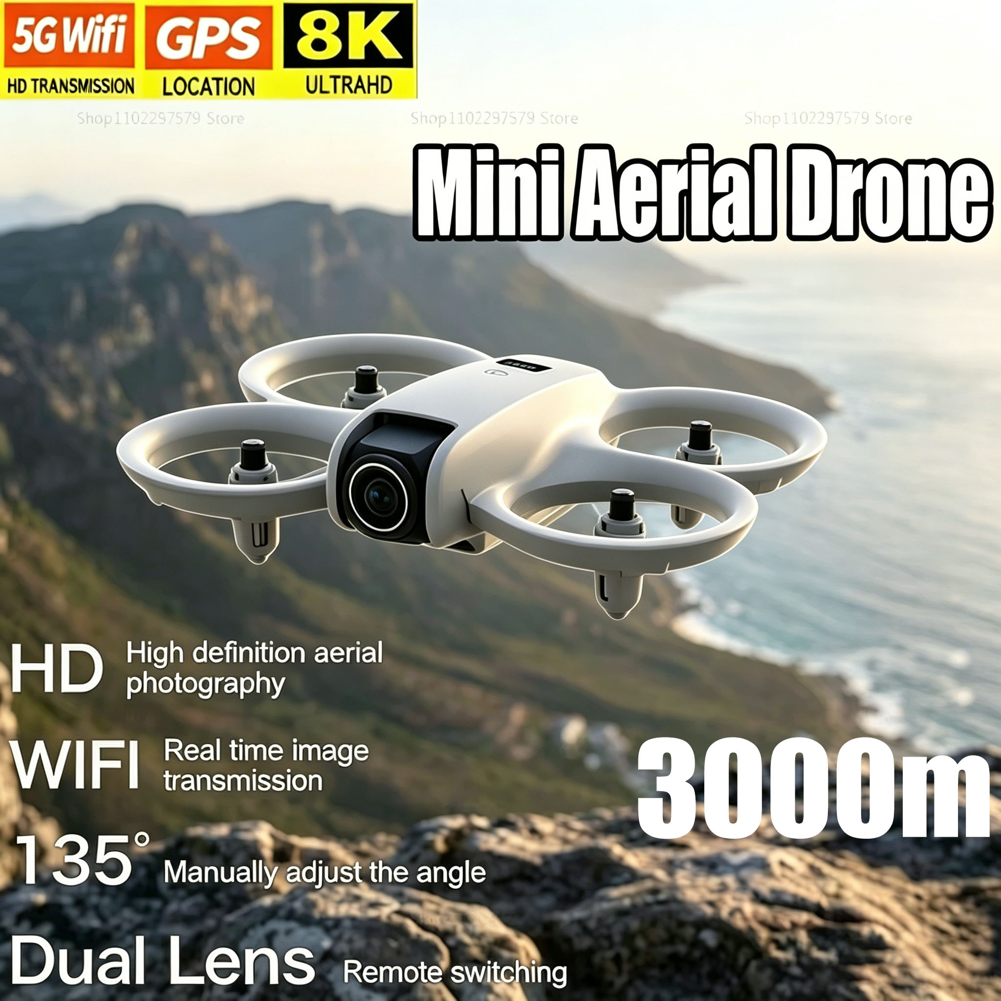 8K HD Kamera ile Mini Drone FP - Drone Rc Harness incelemesi ve fiyatı