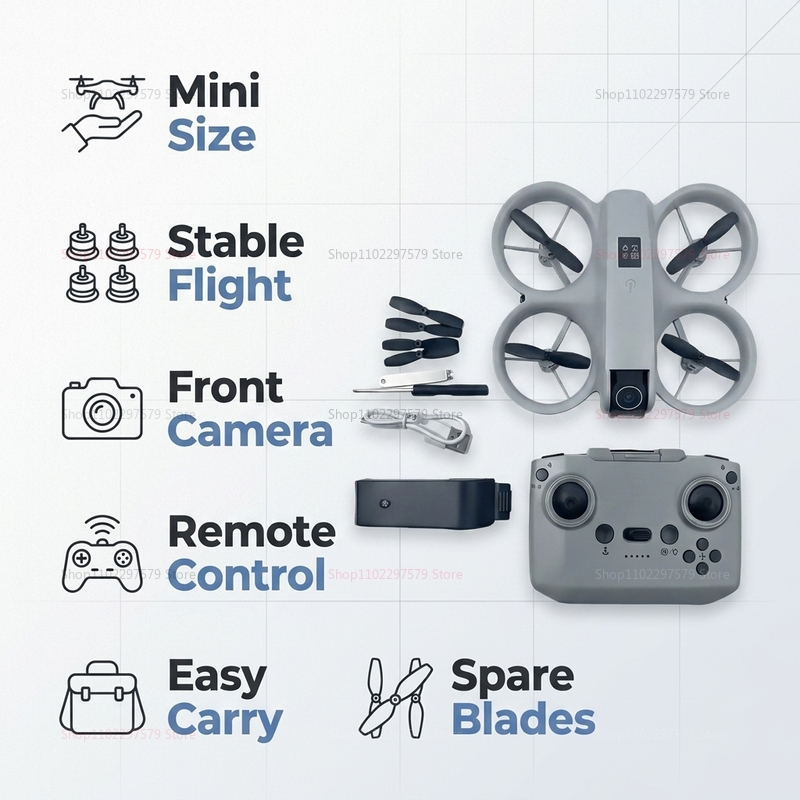 8K HD Kamera ile Mini Drone FP - Drone Rc Harness incelemesi ve fiyatı