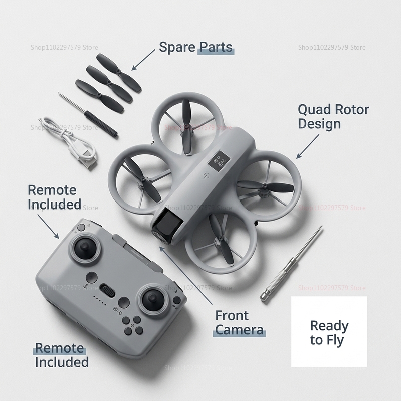 8K HD Kamera ile Mini Drone FP - Drone Rc Harness incelemesi ve fiyatı