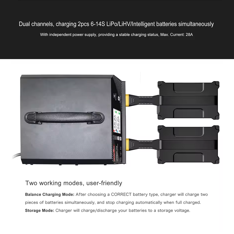 ULTRA POWER UP2800-14S 2X1400W - Lipo Battery Charger incelemesi ve fiyatı