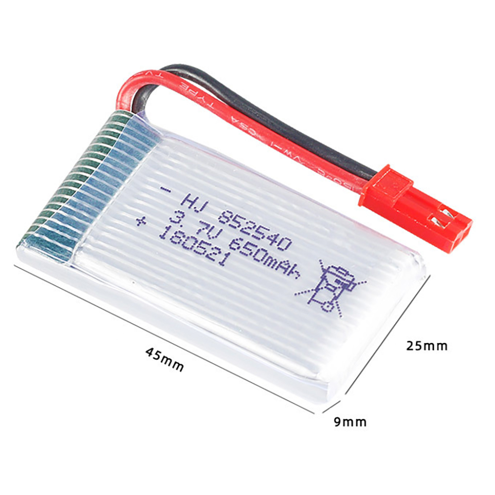 3.7v 650mAh 852540 Lipo pil +  - Lipo Battery Charger incelemesi ve fiyatı