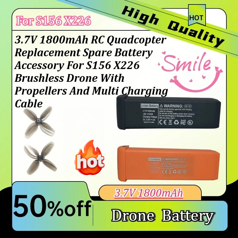 3.7V RC Quadcopter Yedek Yedek - Drone Rc S156 incelemesi ve fiyatı