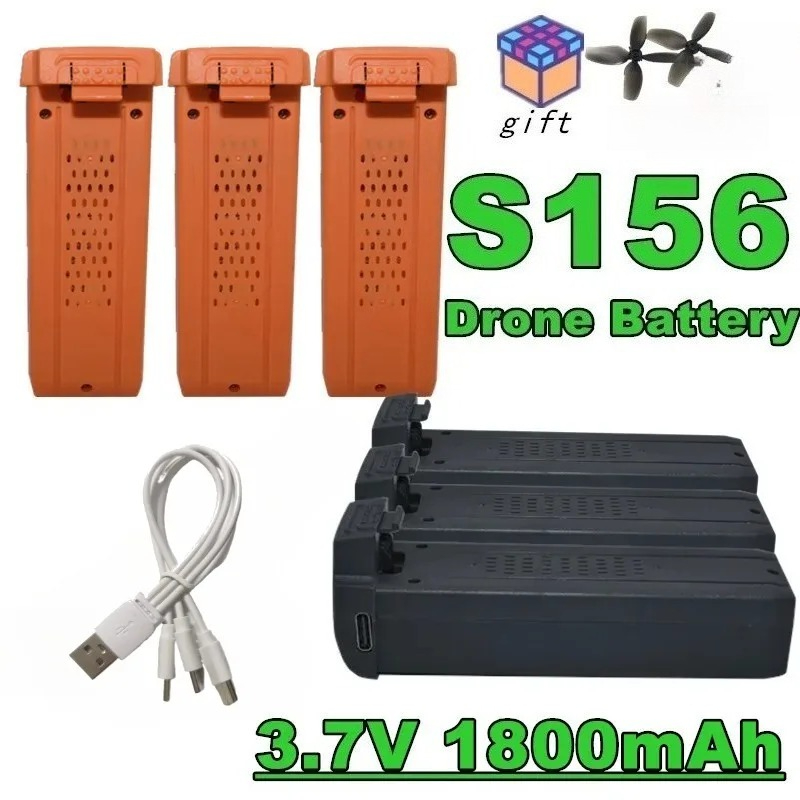 3.7V RC Quadcopter Yedek Yedek - Drone Rc S156 incelemesi ve fiyatı