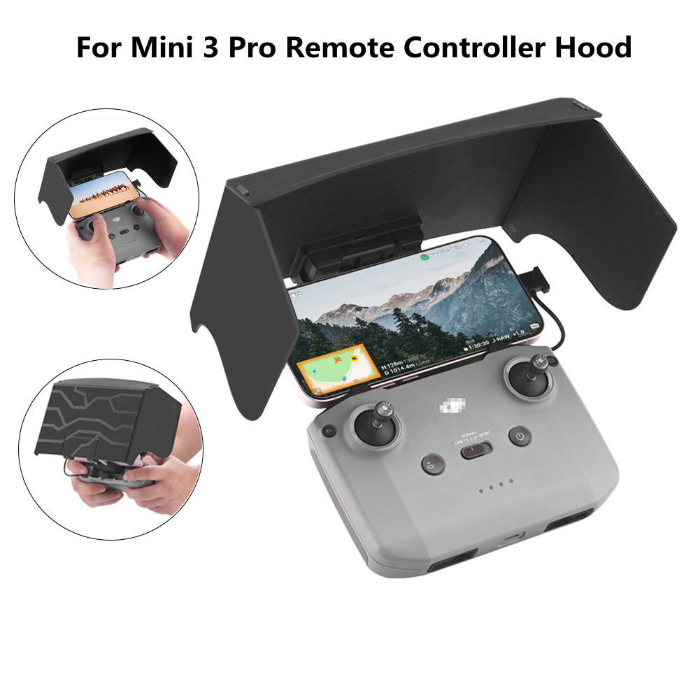 Uzaktan kumanda güneş Hood DJI - Drone Dji Rc Mini 3 Pro incelemesi ve fiyatı