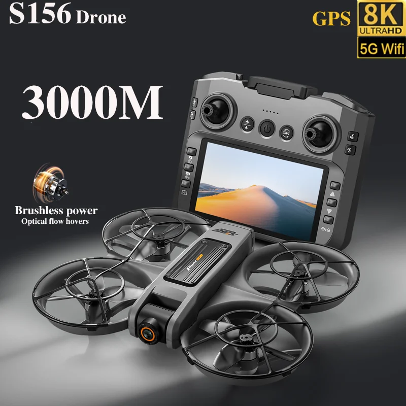 S156 Drone GPS 8K Kamera, 5G W - Drone Rc S156 incelemesi ve fiyatı