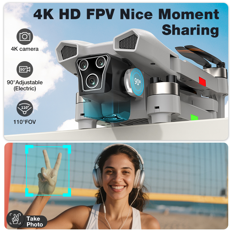 YENİ Sıcak L017 Pro Drone Fırç - Drone Rc Harness incelemesi ve fiyatı