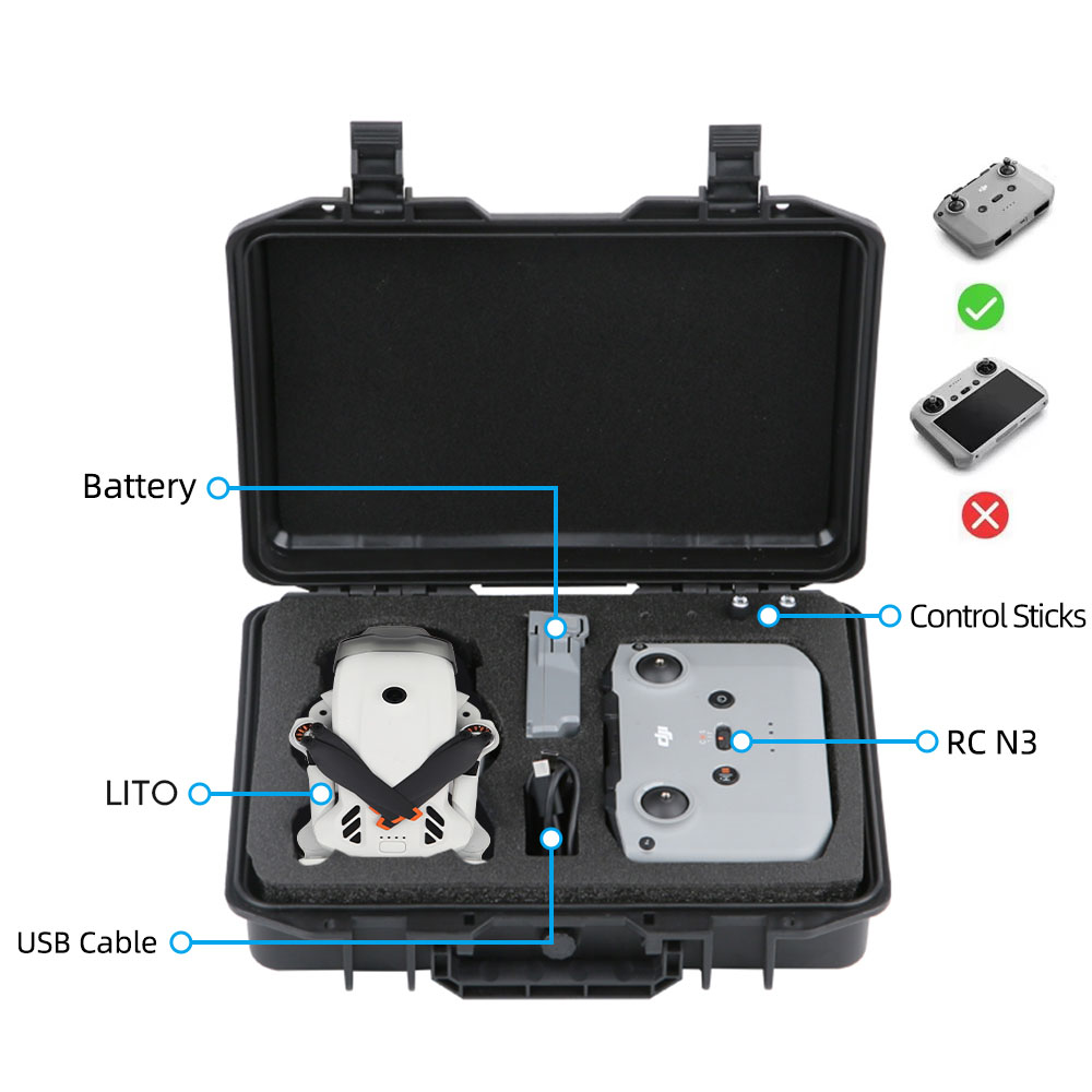DJI Lito 1 için taşınabilir ta - Drone Carrying Bag incelemesi ve fiyatı