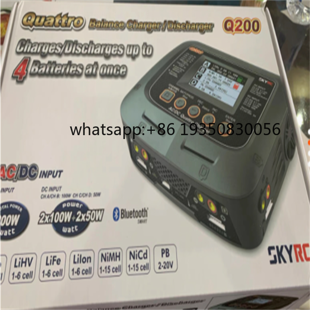 SkyRC Q200 QUATTRO AC/DC 2X100 - Lipo Battery Charger incelemesi ve fiyatı