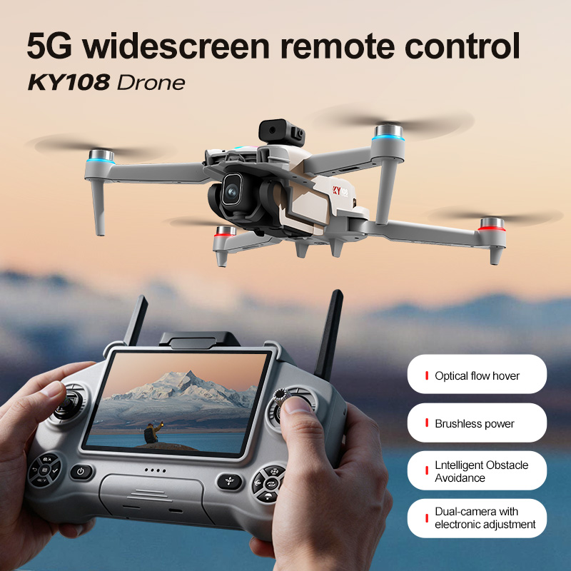 2026 Yeni KY108 Drone, 8K Kame - Drone Rc Harness incelemesi ve fiyatı