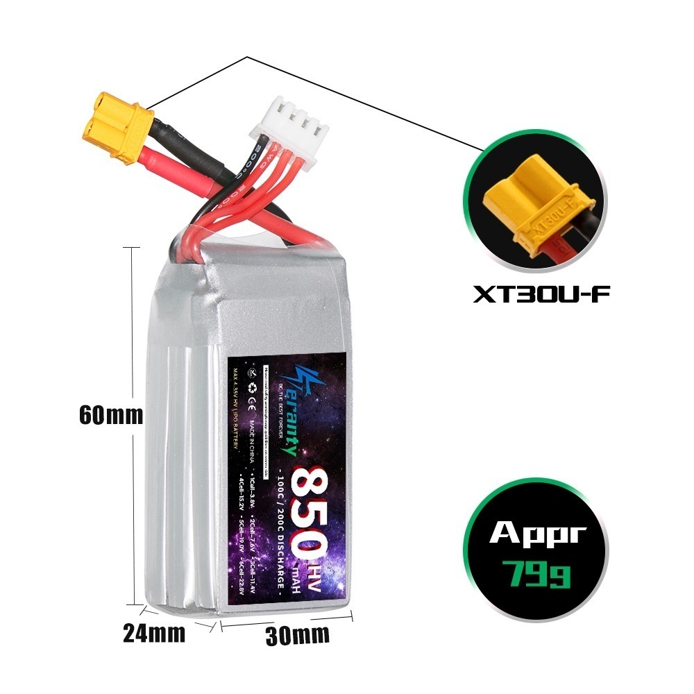 1/2/3 adet TERANTY 3S 11.4V Li - Drone Rc Link incelemesi ve fiyatı